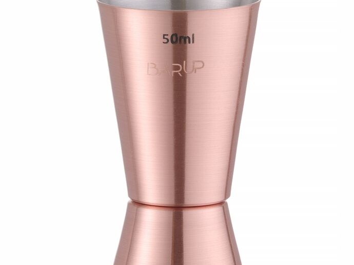 Doseur 25/50 ml,  BarUp,  Cuivre,  ⌀42x(H)86mm - équipement professionnel de qualité