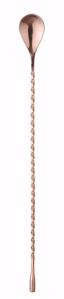 Cuillère à cocktail,  BarUp,  Cuivre,  385x35mm - cuisine professionnel de qualité