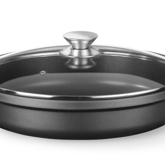 Cocotte avec revêtement antiadhésif,  ,  4,  Noir - cuisine professionnel de qualité