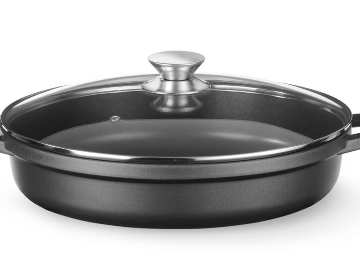 Cocotte avec revêtement antiadhésif, , 4, Noir - cuisine professionnel de qualité