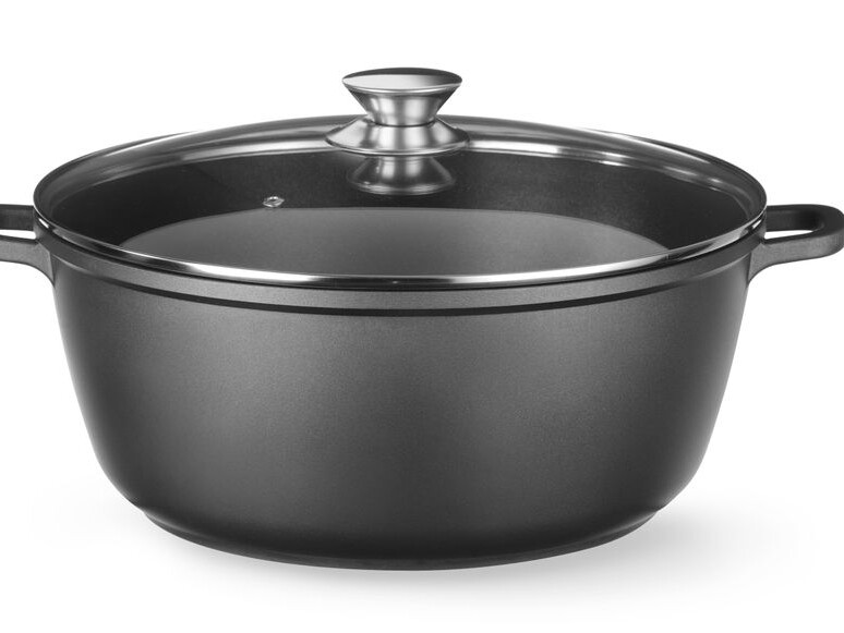 Cocotte avec revêtement antiadhésif, , , Noir - restauration professionnel de qualité