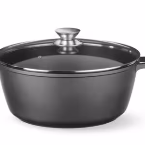 Cocotte avec revêtement antiadhésif,  ,  7,  Noir - équipement professionnel de qualité