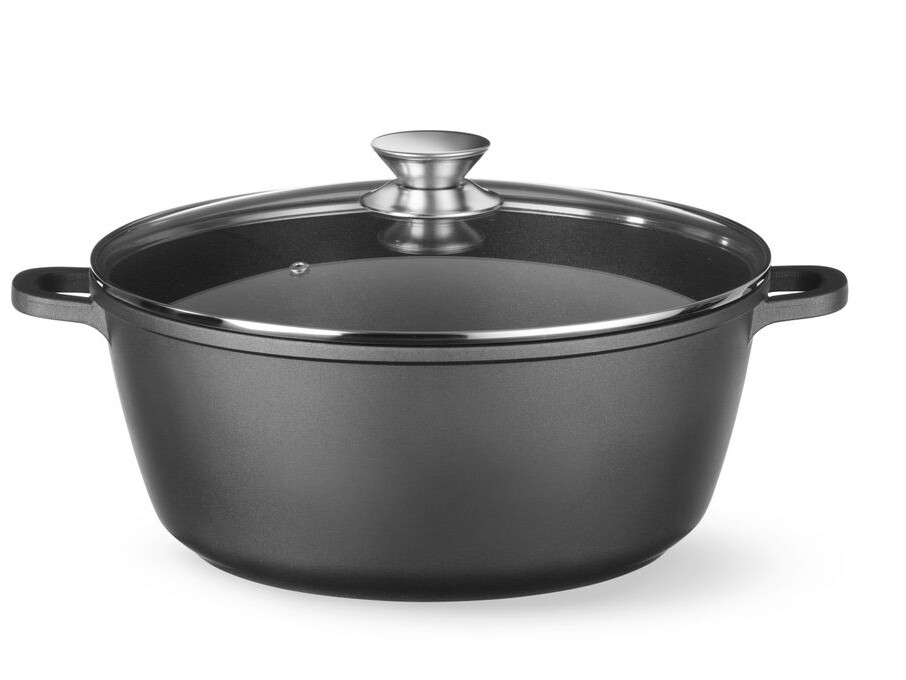 Cocotte avec revêtement antiadhésif,  ,  7,  Noir - équipement professionnel de qualité
