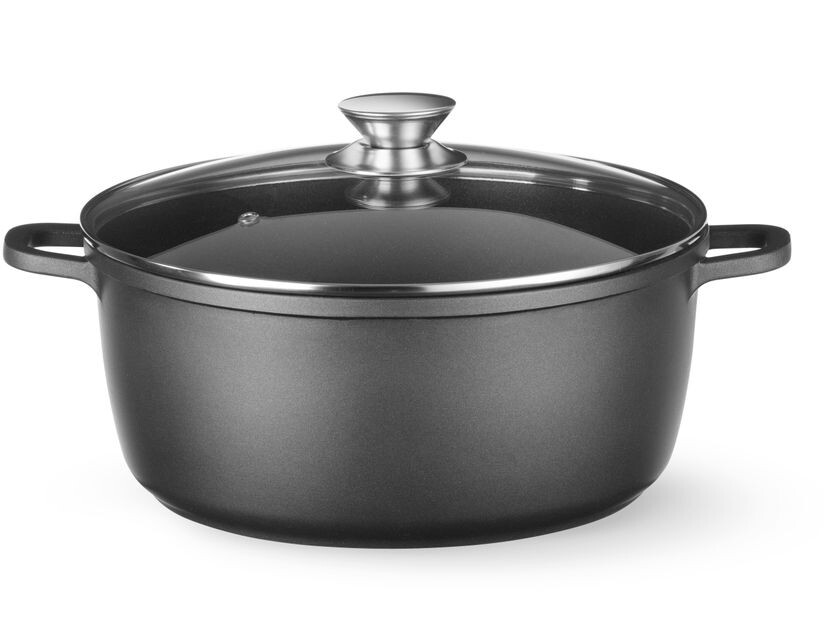 Cocotte avec revêtement antiadhésif - cuisine professionnel de qualité