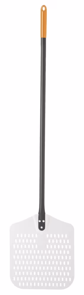 Pelle à pizza carrée,  ,  perforée,  305x1320mm - équipement professionnel de qualité