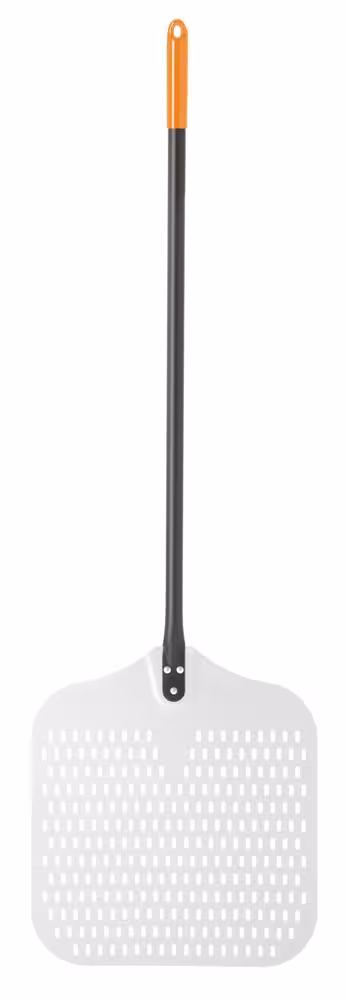 Pelle à pizza carrée,  ,  perforée,  405x1320mm - restauration professionnel de qualité
