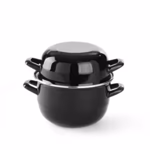 Cocotte à moules émaillée - avec couvercle,  ,  ,  ⌀... - restauration professionnel de qualité
