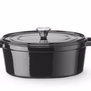 Cocotte en fonte émaillée,  ,  4,  Noir - professionnel professionnel de qualité