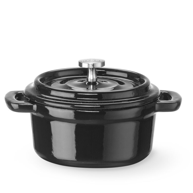 Cocotte en fonte émaillée,  ,  0,  Noir - équipement professionnel de qualité