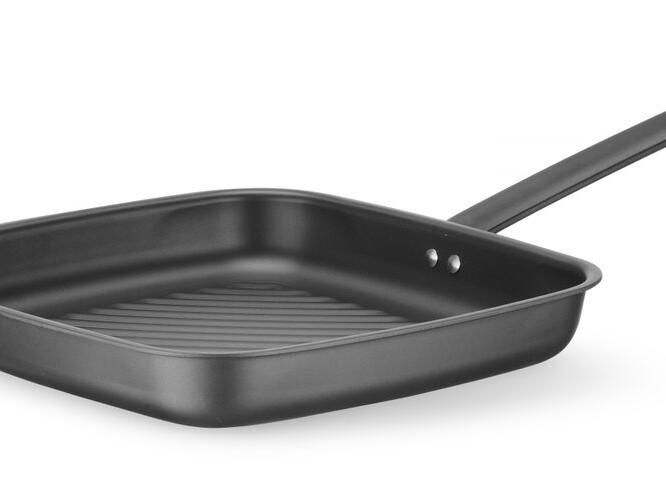 Poêle à griller, carrée - restauration professionnel de qualité