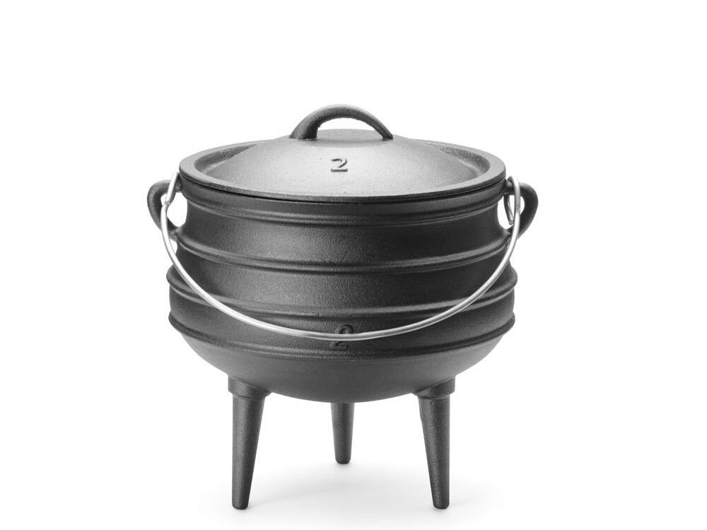 Marmite en fonte, , Noir, ⌀245x(H)280mm - équipement professionnel de qualité