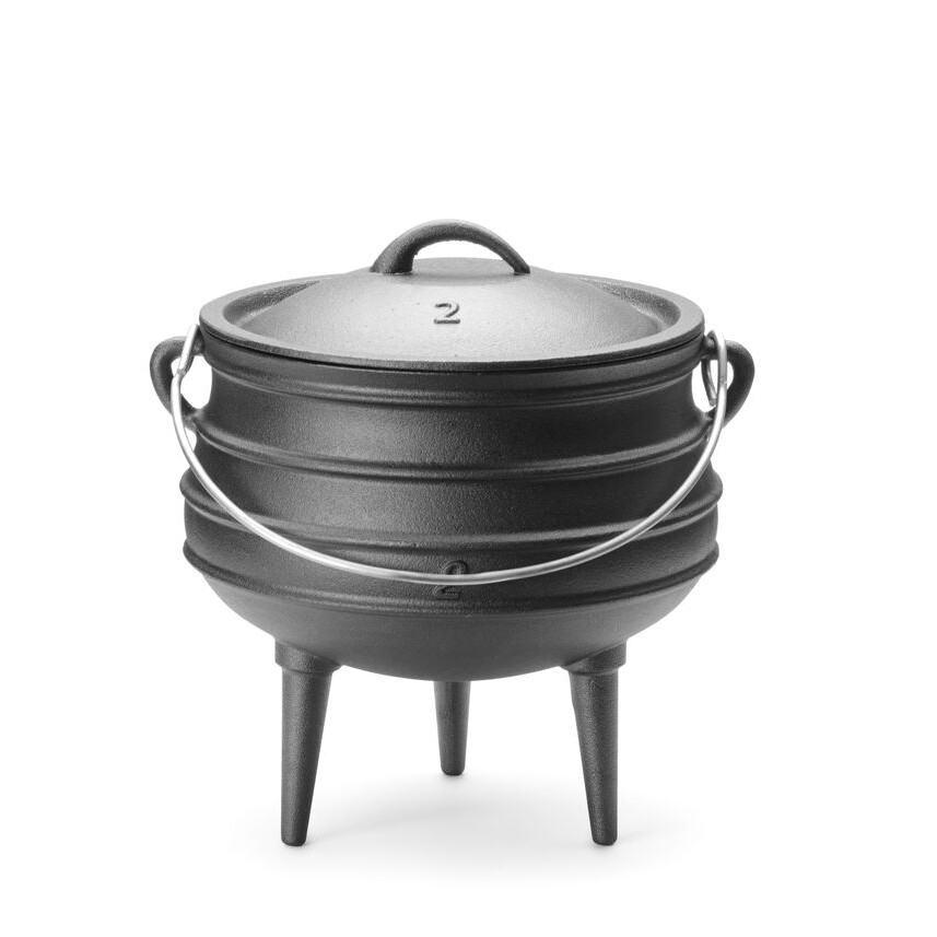 Marmite en fonte,  ,  Noir,  ⌀245x(H)280mm - équipement professionnel de qualité