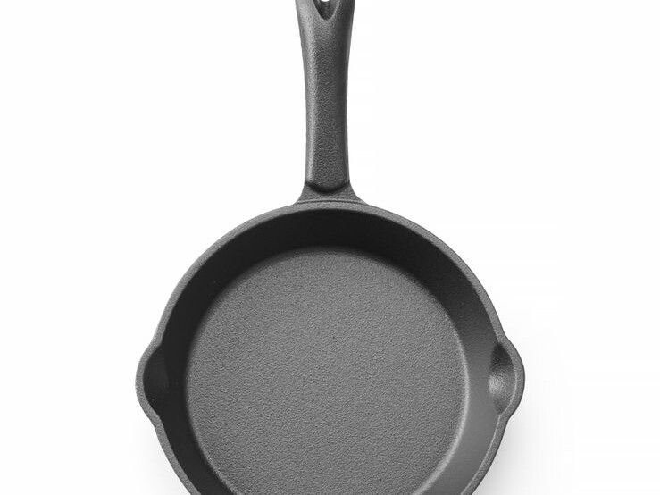 Poêle en fonte,  ,  Noir,  ⌀165x(H)35mm - équipement professionnel de qualité