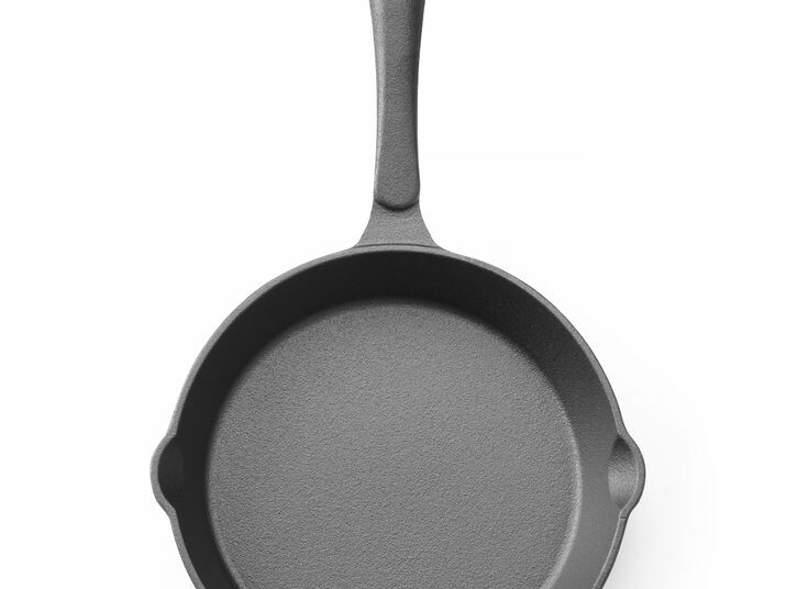 Poêle en fonte,  ,  Noir,  ⌀200x(H)40mm - professionnel professionnel de qualité