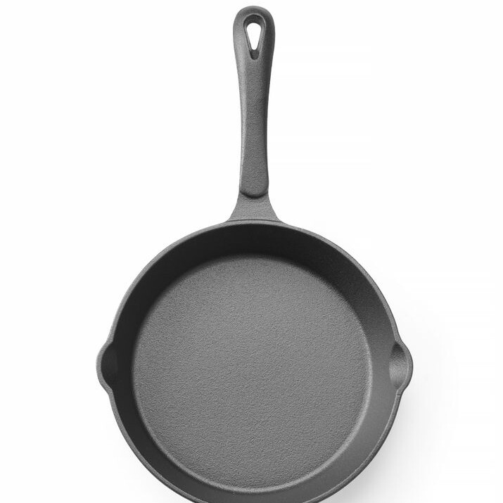 Poêle en fonte,  ,  Noir,  ⌀200x(H)40mm - professionnel professionnel de qualité