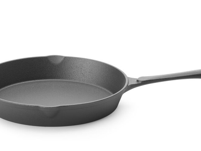 Poêle en fonte, , Noir, ⌀250x(H)40mm - restauration professionnel de qualité