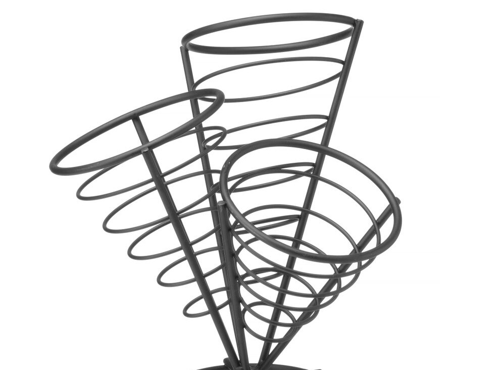 Support pour cornet de frites - restauration professionnel de qualité