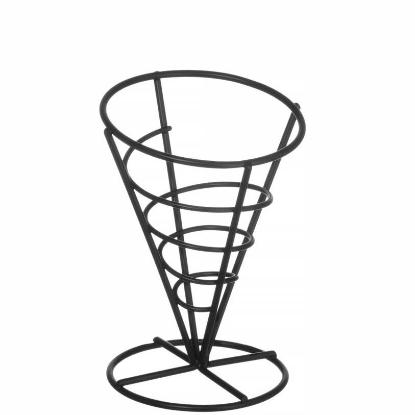 Support pour cornet de frites,  ,  ⌀115x(H)172mm - équipement professionnel de qualité