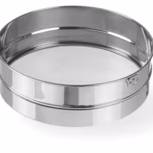 Tamis,  ,  sucre glace,  ⌀250x(H)75mm - cuisine professionnel de qualité