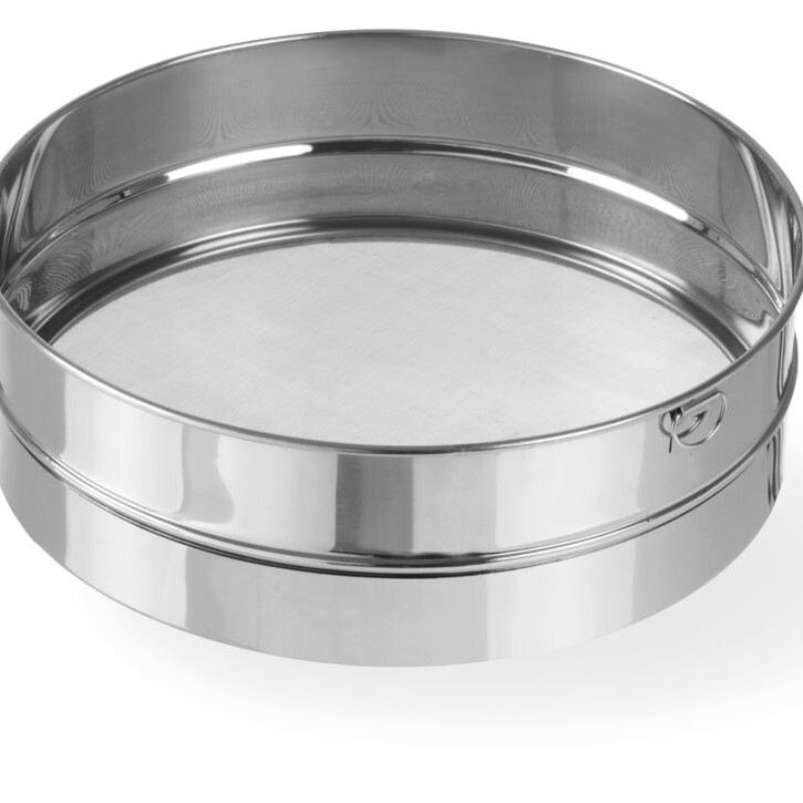 Tamis,  ,  sucre glace,  ⌀250x(H)75mm - cuisine professionnel de qualité