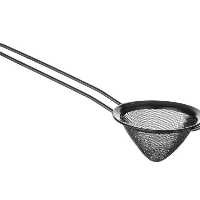 Passoire de bar conique,  BarUp,  Noir,  ⌀75x220mm - cuisine professionnel de qualité