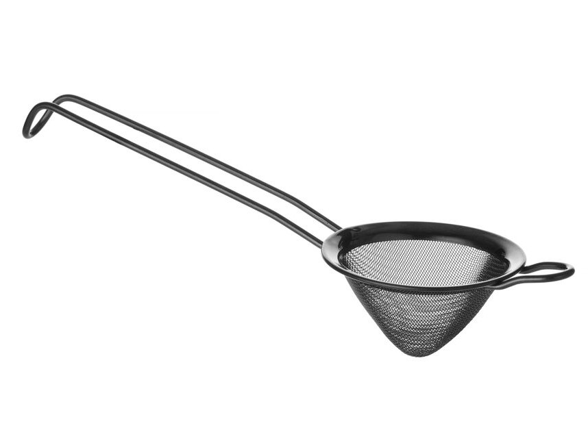 Passoire de bar conique, BarUp, Noir, ⌀75x220mm - cuisine professionnel de qualité