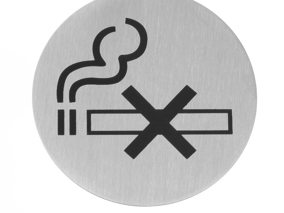 Pictogrammes,  ,  Non fumeur,  ⌀75mm - restauration professionnel de qualité