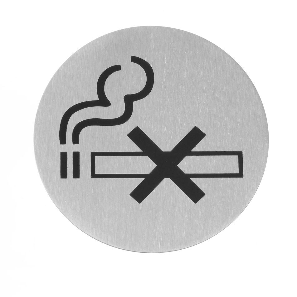 Pictogrammes,  ,  Non fumeur,  ⌀75mm - restauration professionnel de qualité