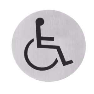 Pictogrammes,  ,  Fauteuil roulant,  ⌀75mm - équipement professionnel de qualité