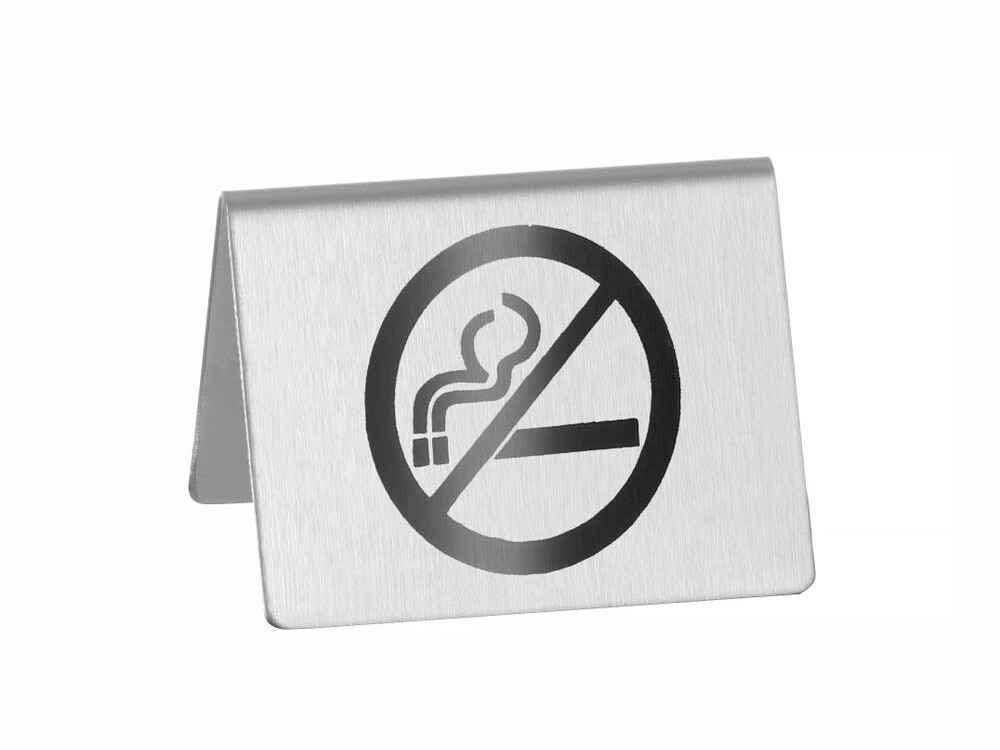 Chevalet de table Non fumeur - restauration professionnel de qualité