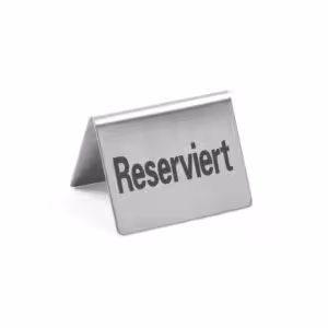 Chevalet de table Réservé - 4 pièces,  ,  Reserviert - professionnel professionnel de qualité