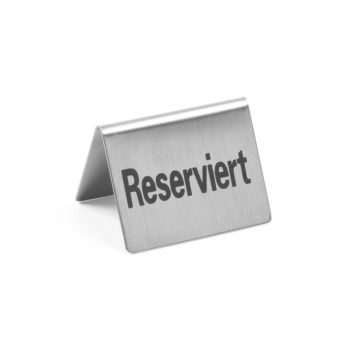 Chevalet de table Réservé - 4 pièces,  ,  Reserviert - professionnel professionnel de qualité