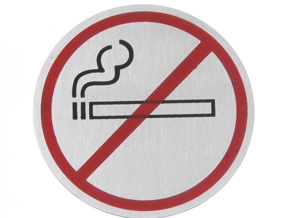 Pictogramme, , Non fumeur, ⌀75mm - équipement professionnel de qualité