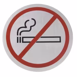 Pictogramme,  ,  Non fumeur- grand,  ⌀160mm - cuisine professionnel de qualité