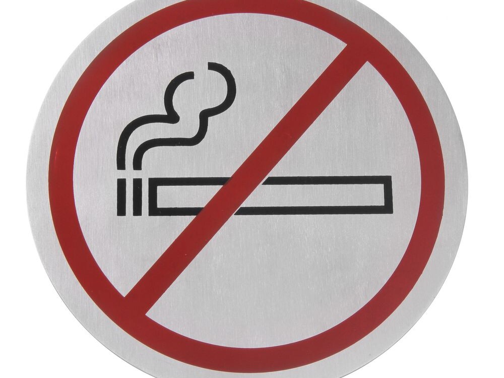 Pictogramme, , Non fumeur- grand, ⌀160mm - cuisine professionnel de qualité