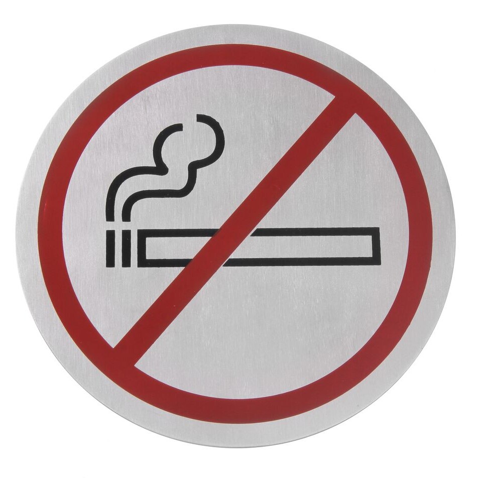 Pictogramme,  ,  Non fumeur- grand,  ⌀160mm - cuisine professionnel de qualité