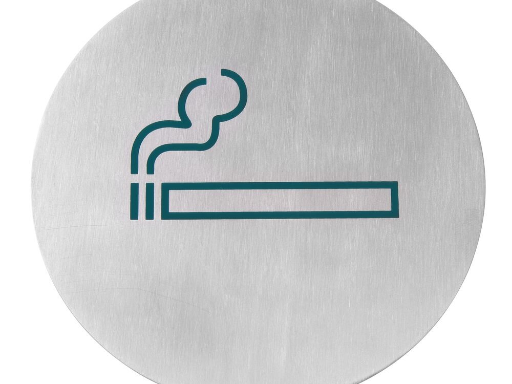 Pictogramme, , Fumeur - grand, ⌀160mm - cuisine professionnel de qualité