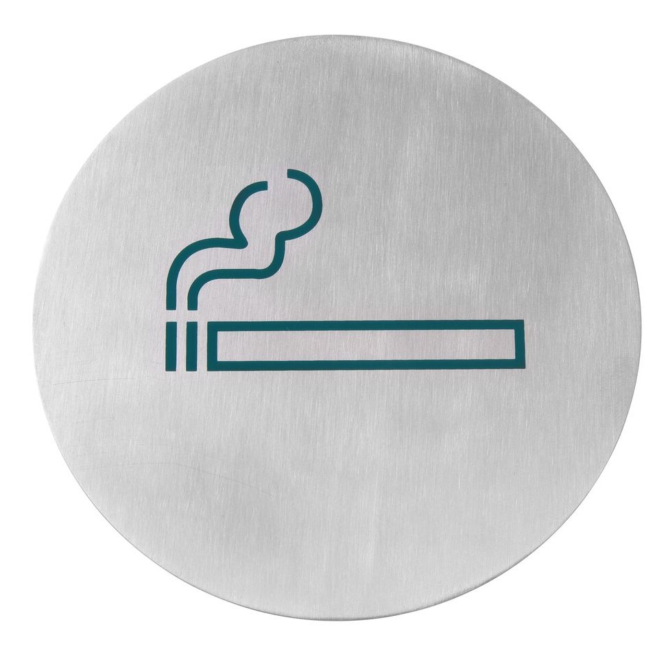 Pictogramme,  ,  Fumeur - grand,  ⌀160mm - cuisine professionnel de qualité