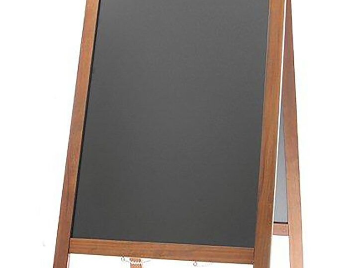 Tableau ardoise de trottoir - restauration professionnel de qualité