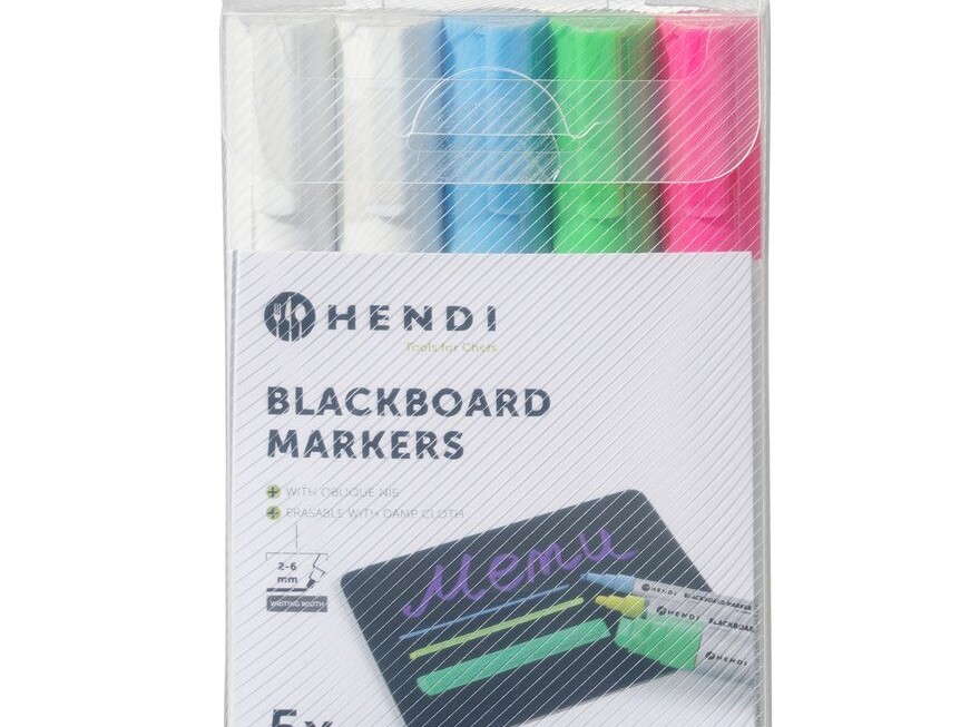 Feutres à craie 6 mm,  ,  1 rose,  1 vert,  1 bleu et 2 ... - cuisine professionnel de qualité