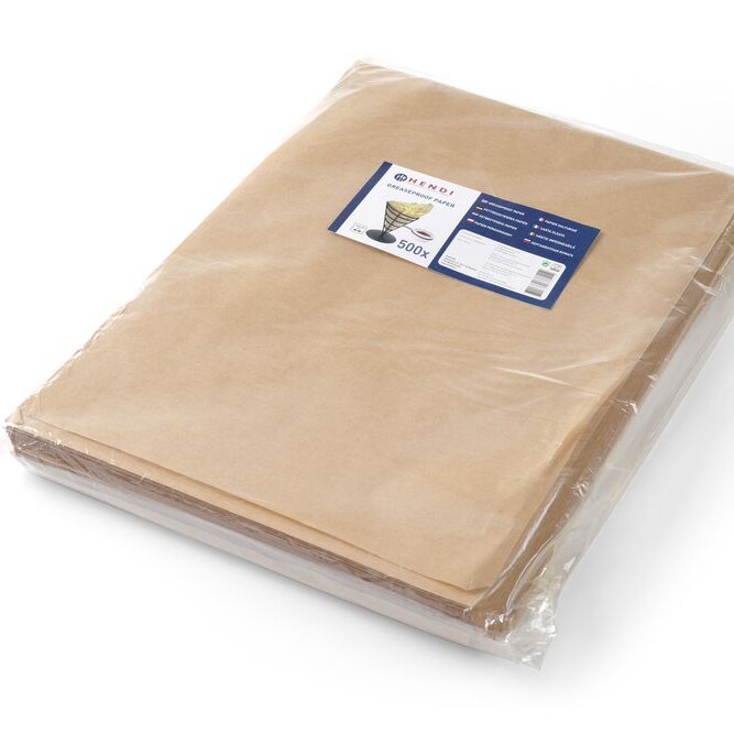 Papier ingraissable,  ,  Beige,  500 u.,  250x350mm - équipement professionnel de qualité