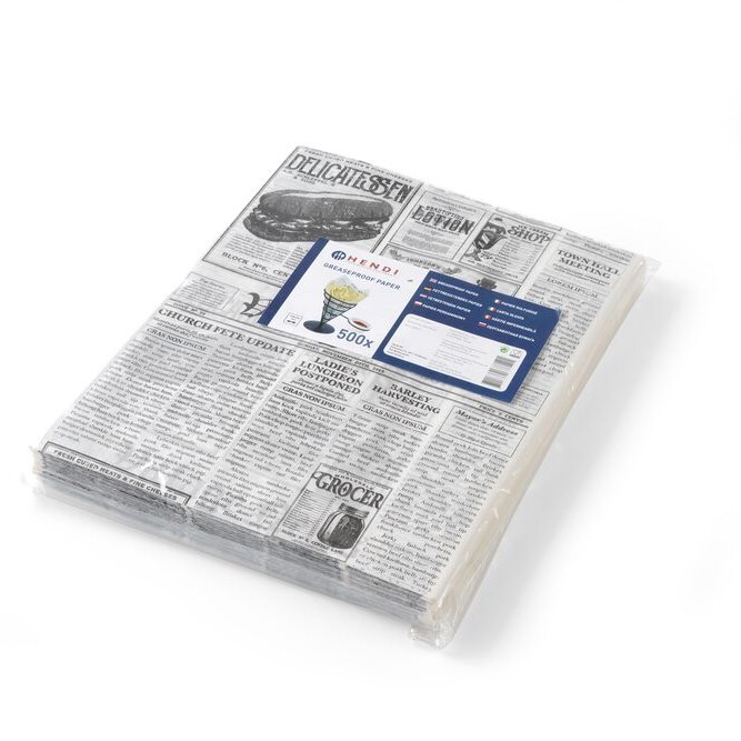 Papier ingraissable,  ,  Impression journal,  500 u.,  20... - équipement professionnel de qualité