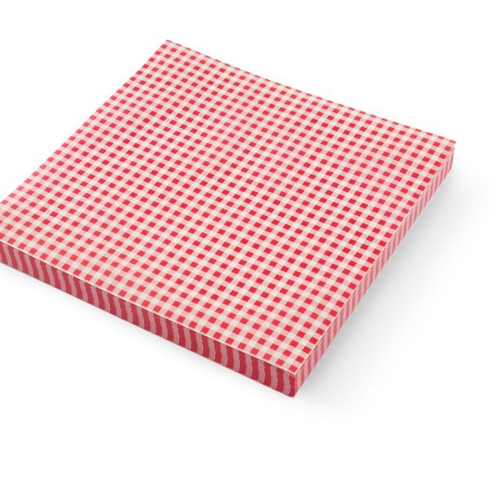 Papier ingraissable,  ,  motif à carreaux,  500 u.,  305... - équipement professionnel de qualité