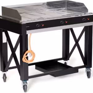 Barbecue à gaz Atlanta,  ,  Noir,  13kW - professionnel professionnel de qualité