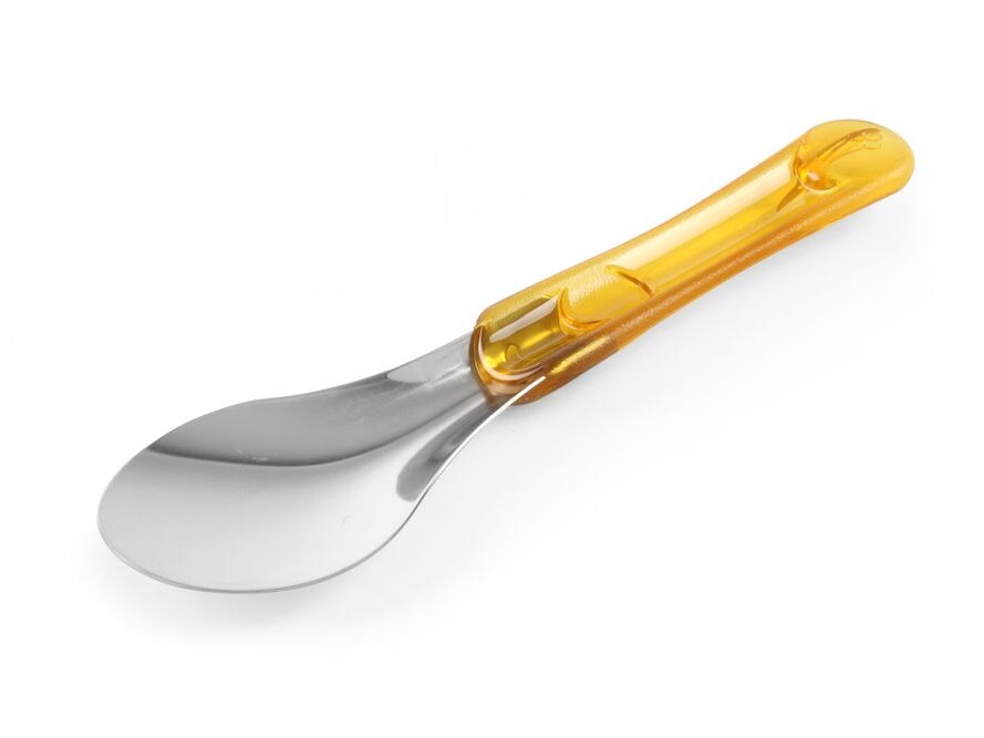 Spatule à glace avec manche en Tritan, , Jaune, (L)260mm - restauration professionnel de qualité