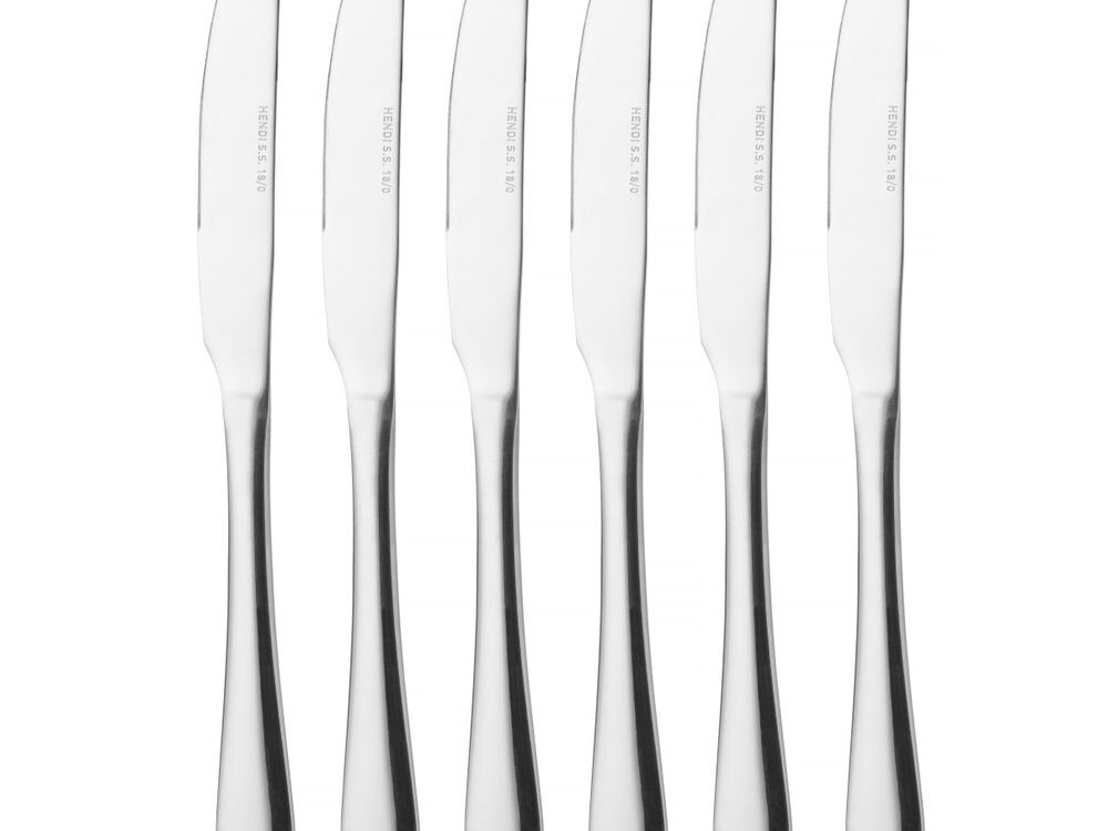 Couteau de table - 6 pièces,  ,  Profi Line,  6 u.,  (L)... - restauration professionnel de qualité