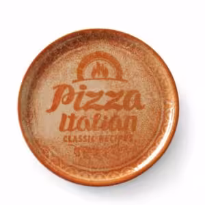 Assiette à pizza Recipe Collection Terracotta,  ,  Rouge... - restauration professionnel de qualité