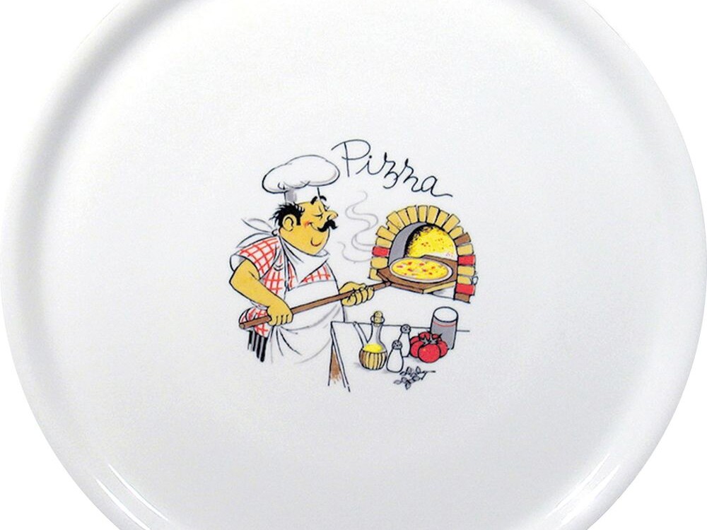 Assiette à pizza Tradition, , Blanc, ⌀330mm - cuisine professionnel de qualité