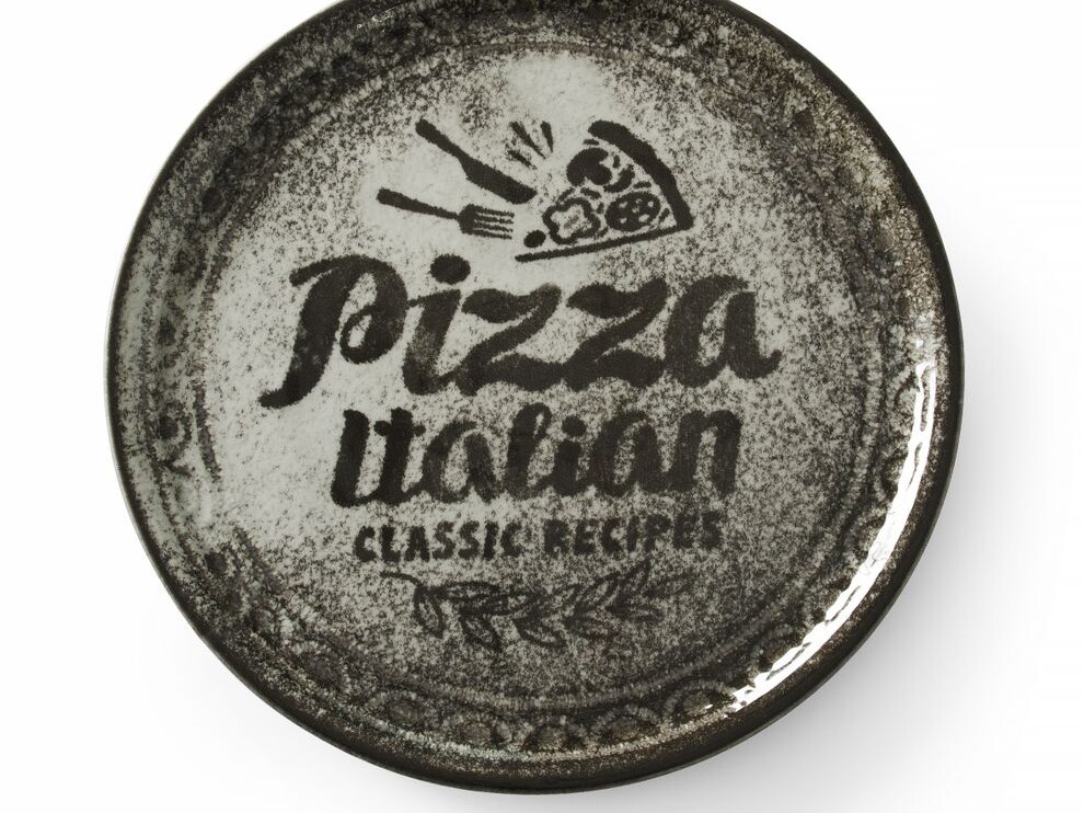 Assiette à pizza Recipe Collection Noir, , Noir, ⌀3... - équipement professionnel de qualité