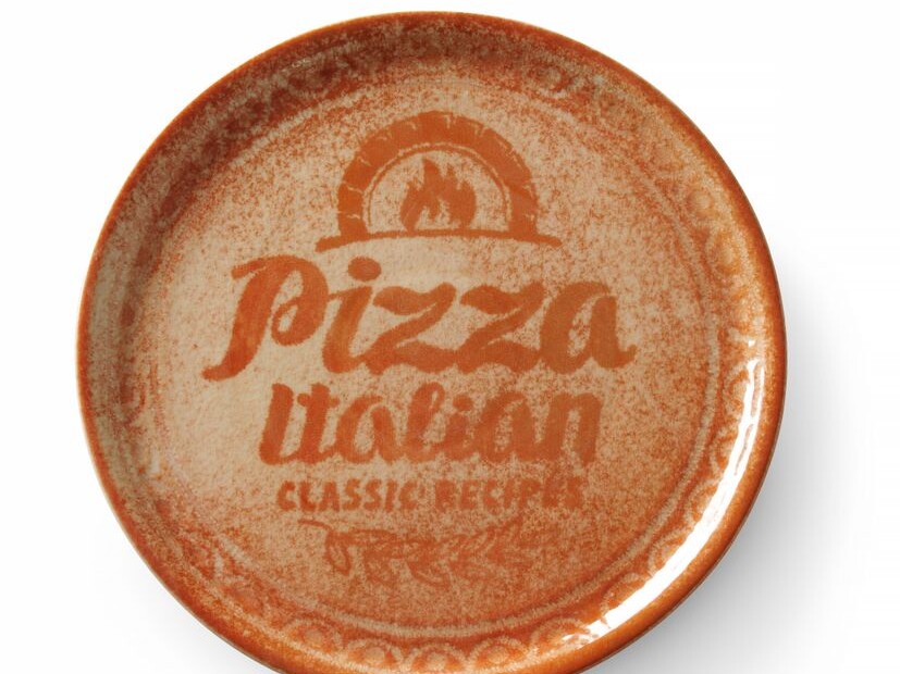 Assiette à pizza Recipe Collection Terracotta,  ,  Rouge... - restauration professionnel de qualité